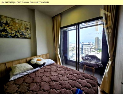 คอนโดให้เช่า : DL24100467 ให้เช่าคอนโด คลาวด์ ทองหล่อ - เพชรบุรี (CLOUD Thonglor - Phetchaburi) ใกล้ MRT เพชรบุรี พร้อมเข้าอยู่ โทรด่วน 0653619502 LineID @952jdxxk