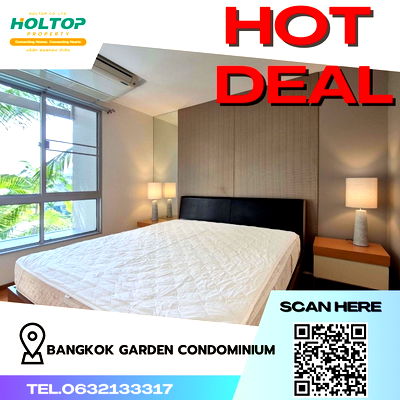 Condos for rent King's College International School Bangkok : #R355 For rent Bangkok Garden Condominium  Bangkok Garden Room type 2 bedrooms, 2 bathrooms Room size 100 sq m.