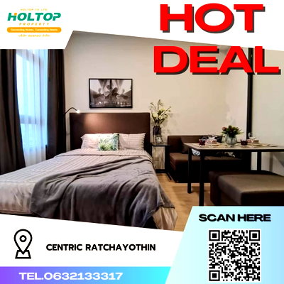 Condos for rent : #R392 For rent Centric Ratchayothin   Centric Ratchayothin Room type Studio Room size 25 sq.m. 