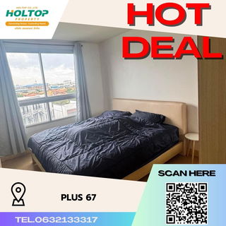 รูปภาพ #S455 For rent Plus 67 (Sukhumvit67) Plus 67 (Sukhumvit67) Room type 1 bedroom 1 bathroom 8th floor, size 55 sq m