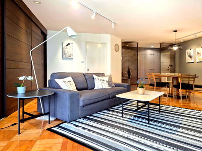 Condos for rent King's College International School Bangkok : LTH11054–Bangkok Garden CONDO FOR RENT 2 beds 2 baths  size 100 Sq.m. Near BTS Chongnonsri 5km. ONLY 40k/month