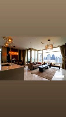 Condos for rent Assumption Convent Silom School : LTHC11059-Four Seasons Private Residences Condo For rent 3beds 3baths Size 250 sqm. Near BTS Saphan Taksin ONLY 350k/month
