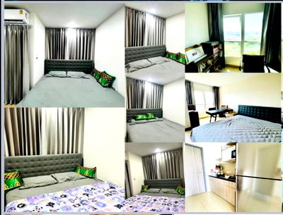 Condos for rent The Nine Rama 9 : For rent inspire place 30sqm. Only 7500 per month line paolin1 