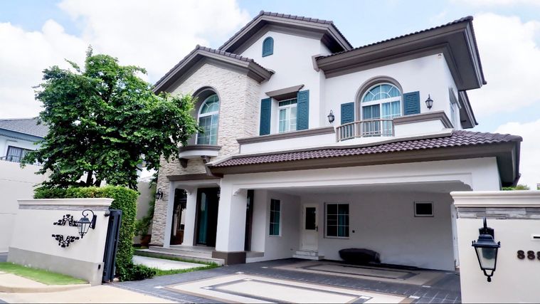 ให้เช่าบ้านเดี่ยว 4 ห้องนอน 278 ตร.ม. 85 ตร.ว. นันทวัน รามอินทรา - พหลโยธิน 50