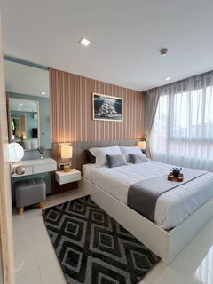 Center of south pattaya The Urban Attitude (ซอยบงกชพัทยา) #โควต้าต่างชาติ พร้อมเฟอร์นิเจอร์ เครื่องใช้ไฟฟ้า