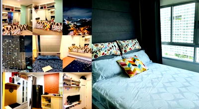 Condos for rent The Nine Rama 9 : For rent inspire place 30sqm. Only 7500 per month 0928242499