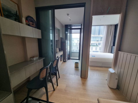 🔺 For Rent Condo THE FINE BANGKOK THONGLOR-EKAMAI Building 1, Floor 24,1 bed room, Room size 34 sqm
