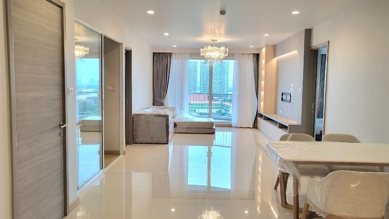 ให้เช่าคอนโด 2 ห้องนอน 128 ตร.ม. ศุภาลัย ริวา แกรนด์
