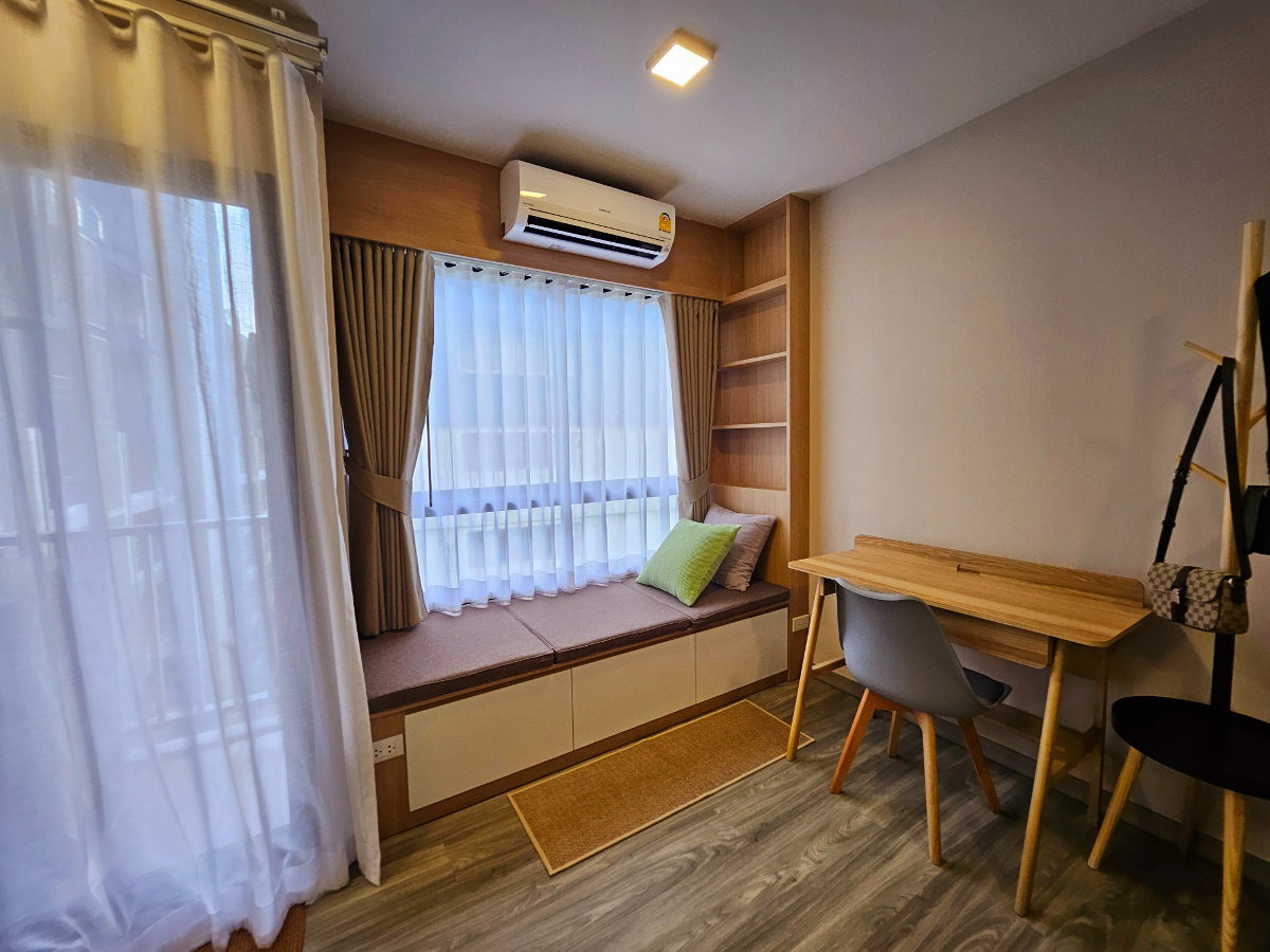 picture Urgent for rent !! Condo Monte RSU, studio room, fully furnished, next to Rungsit University, ready to move - 4/8