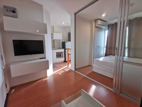 📢📢ให้เช่า คอนโด ลุมพินี​ พาร์ค รัตนาธิเบศร์ ห้องมุมใน ตึกC ชั้น17  ครบพร้อมเข้าอยู่ 