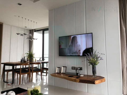 🚩 For Sell Condo THE BANGKOK SATHON Building 1, Floor 24,2 bed room, Room size 104.00 sqm