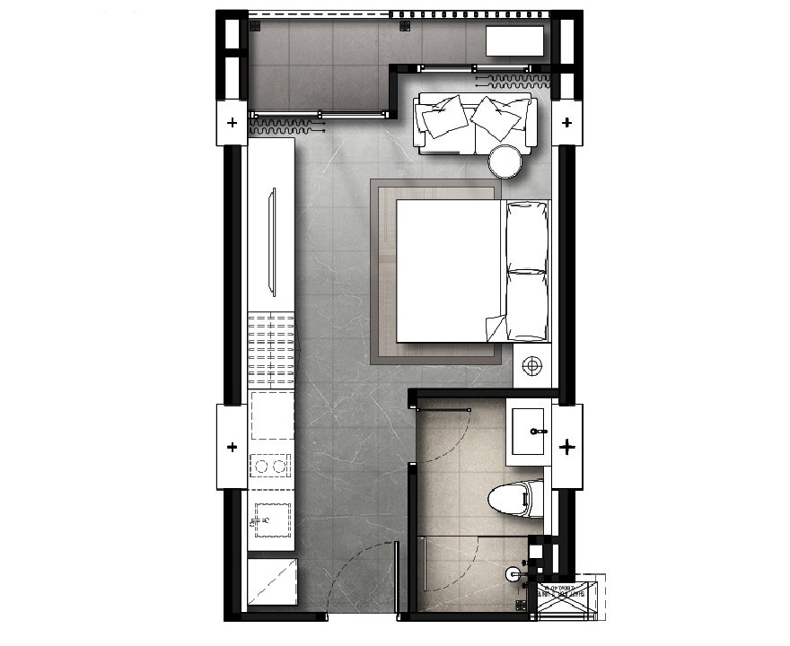 STUDIO S1 floor plan