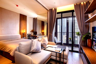 Condos for rent : Call : 085-539-4541 Condo Ashton Asoke @MRT Sukhumvit 33 sq.m 1 Bedroom 11th floor City View, Fully furnished, Ready to move in