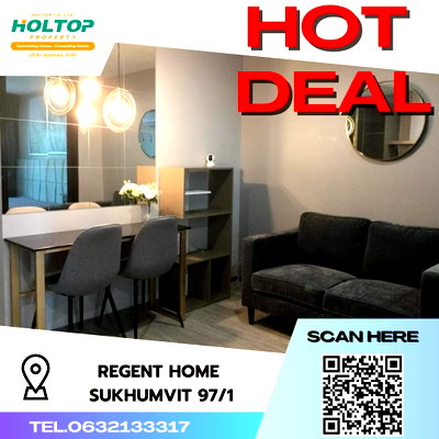 Condos for rent : #S507 For rent Regent Home 97/1  Regent Home 97/1  Room type 1 bedroom 1 bathroom  6th floor, size 28 sq m,