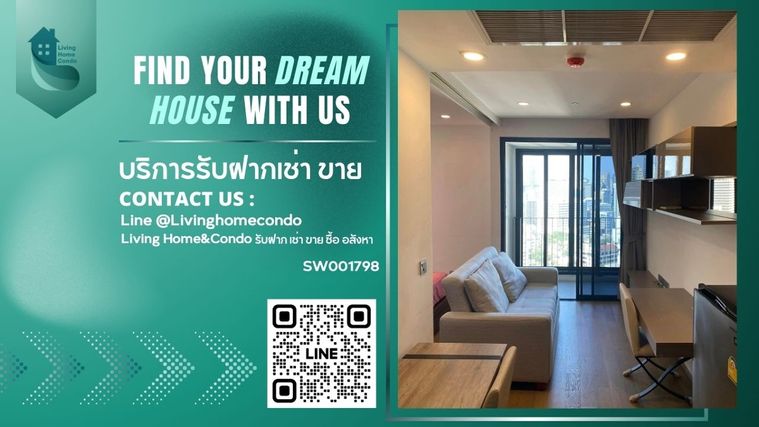 🎉Special price ✨ Condo for sale, Ashton Chula-Silom, fully furnished, good location