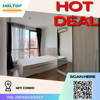 รูปภาพ #R484 ให้เช่า MITI Condo มิติ คอนโด รูปแบบห้อง 1 ห้องนอน 1 ห้องน้ำ ขนาดห้อง 33 ตรม. ชั้น3
