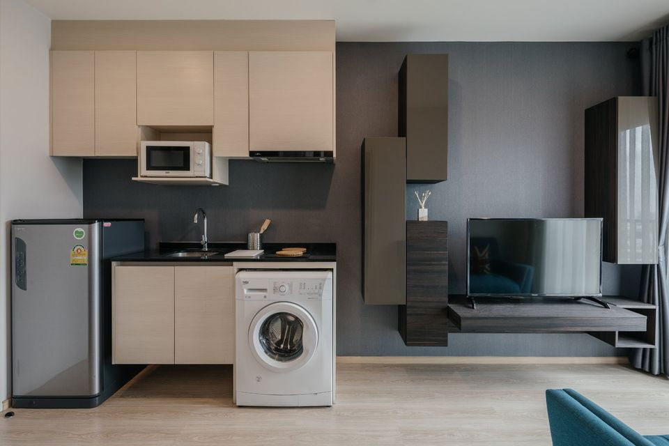 รูป Noble Revolve Ratchada ห้องสวย ราคาดี สอบถามเพิ่มเติมได้ที่ Line @condorental - รูปที่ 9/12