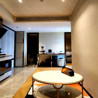 Condos for rent : #A416 Condo for rent The Reserve Sukhumvit 61  The Reserve Sukhumvit 61  1 bedroom plus (small bedroom adjusted to be an office)  Size 47.61 sq.m. M.