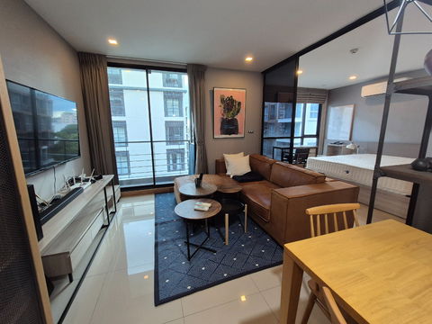 (Ready to move in)✅️1 Bedroom 42 sq m. Tree Condo Sukhumvit 50, next to Lotus Sukhumvit 50, near BTS On Nut