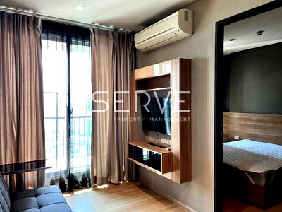 Condos for rent BTS Saphan Taksin : 🔥 23 K🔥- 1 Bed 35.13 sq.m. High Fl. 25+ Good Location BTS Saphan Taksin station 340 m. at Rhythm Sathorn Condo / For Rent