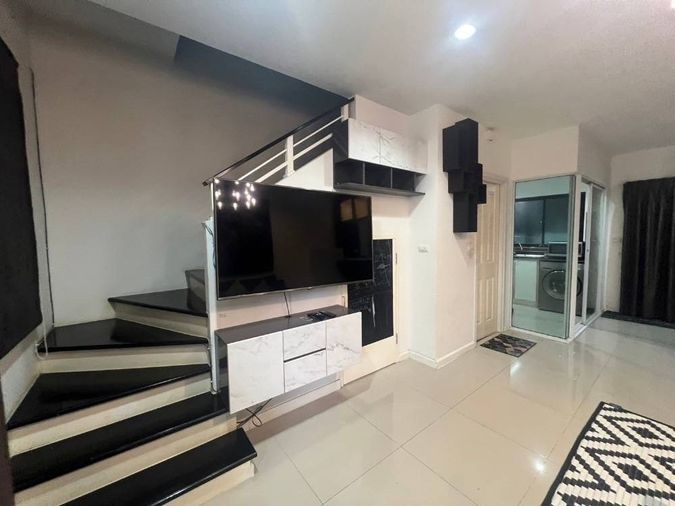 3-bed townhouse for sale, 120 sqm, 19.9 sq wah, Patio Srinakarin - Rama 9