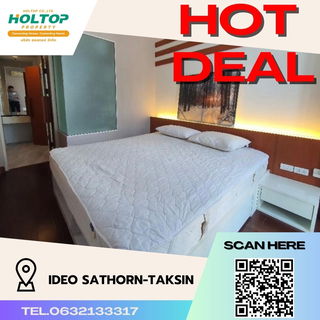 รูปภาพ #S534 For rent IDEO Sathorn-Taksin IDEO Sathorn-Taksin Room type 1 bedroom 1 bathroom 14th floor, size 35 sq m