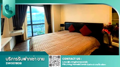 Condos for sale : Condo for sale, The Room Sukhumvit 62, high floor, nice view, fully furnished