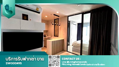 Condos for sale : 🔥 Hurry Before SOLD OUT ⚡ For Sale Life One Wireless, high-floor unit with embassy view, fully furnished , close to BTS Phloen Chit 