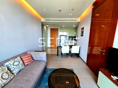 คอนโดให้เช่า : 2 Beds 2 Baths with Bathtub Nice Room Good Location BTS Phrom Phong 500 m. / For Rent-The Address Sukhumvit 28