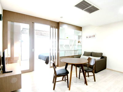 คอนโดให้เช่า : Nice Studio with Bathtub Fully furnished Perfect Location BTS Thong Lo / Condo For Rent-Noble Remix (โนเบิล รีมิกซ์)