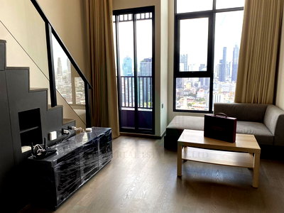 Condos for rent : For Rent Condo PARK ORIGIN CHULA - SAMYAN Building 1, Floor 26,Duplex, Room size 35 sqm