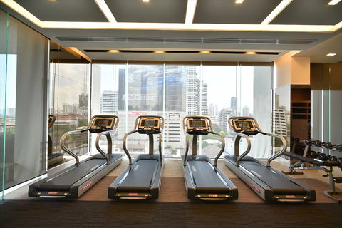2 Beds 1 Bath Nice Room Good Location MRT Phetchaburi 60 m. & Singha Complex @ Q Asoke