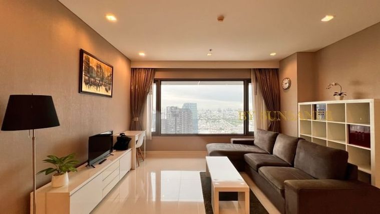 Amanta Lumpini | ให้เช่า 2 ห้องนอน ห้องกว้าง ตกแต่งเรียบร้อยน่าอยู่ ทำเลสะดวกใกล้ทางด่วน และ MRT