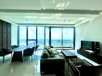 Condos for rent : ✨Line ID @556ryccg 🌅Riverfront condo 98 sqm 2 Bedroom Canapaya Residences Rama3 High floor Chao Phraya River view