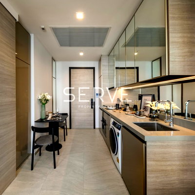 คอนโดให้เช่า : 🔥38K/Mo ห้อง 1นอน  ชั้นสูง วิวเมือง ห้องแต่งหรู ทำเลดีในย่านลาดพร้าว @ The Crest Park Residences