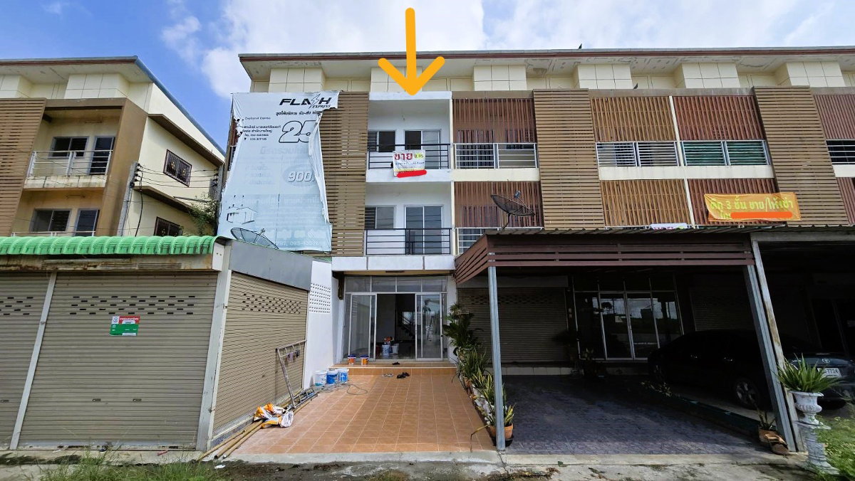 ขาย อาคารพาณิชย์ รีโนเวทใหม่! 3 ชั้น  บางปลา บางเลน นครปฐม ติดถนนใหญ่! เหมาะลงทุน กิจการ  | #TPI-1412