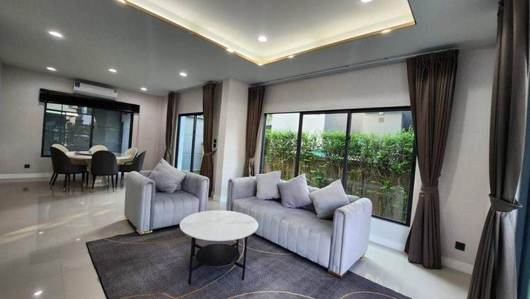 3-bed house for rent, 195 sqm, 57 sq wah, Setthasiri Krungthep Kreetha