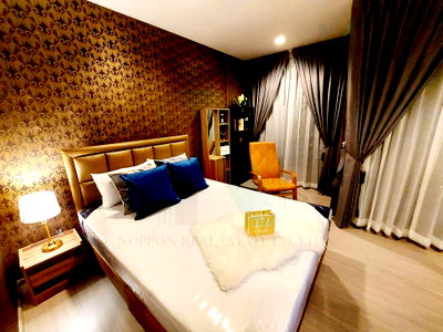 Condos for rent Big C Extra Rama 4 : For Rent Condo LIFE ASOKE - RAMA 9 Building A, Floor 11,Studio, Room size 26.00 sqm