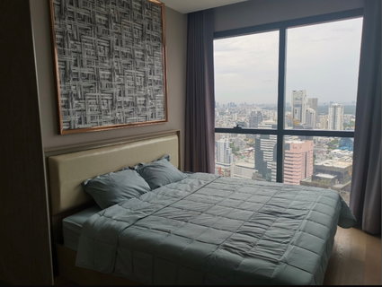 รูปภาพ For rent: Ashton Chula-Silom, corner room, beautiful, ready to move in, near MRT Sam Yan. Interested, add Line @841qqlnr