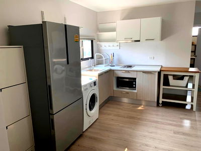 Condos for rent Kasetsart University Si Racha Campus : Please add line only // 💞Casa condo, building C, 3rd floor, room on the edge, 51 square metres, ready to move in!