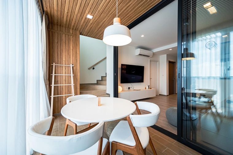 2-bed condo for rent, 83 sqm, THE LINE Phahonyothin Park