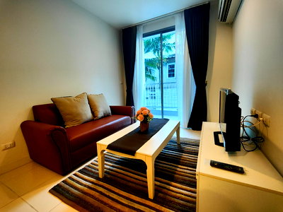 คอนโดให้เช่า : ปล่อยเช่า Voque Place 33.90ตร.ม., ชั้น2, 1ห้องนอน1ห้องน้ำ BTS แบริ่ง