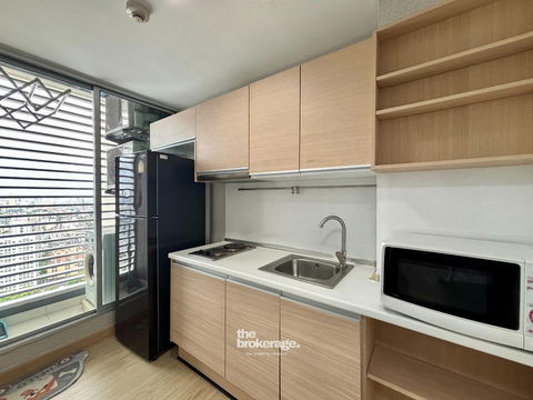 ให้เช่า ริธึ่ม รัชดา 1 ห้องนอน 1 ห้องน้ำ 36 ตรม. 15,000บาท Line : @thebrokerage