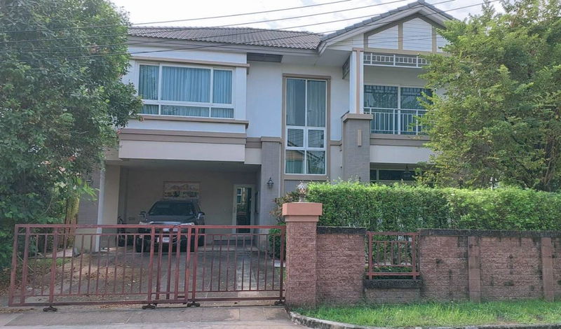 ขายบ้านเดี่ยว : ขาย บ้านเดี่ยว 2 ชั้น พร้อมห้องรับรอง หมู่บ้านวรารมย์พรีเมี่ยม ถนนจตุโชติ แขวงออเงิน เขตสายไหม กรุงเทพฯ