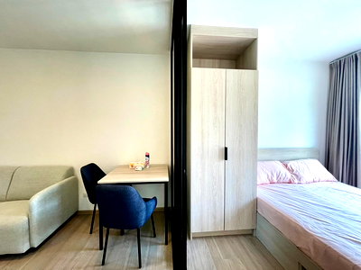 คอนโดให้เช่า : ให้เช่าดีคอนโด เวล ศรีราชา ราคา 7,500 บาท คอนโดใหม่พร้อมอยู่ใกล้ ม.เกษตรศรีราชา.  มีจำนวนหลายห้องfully furnished พร้อมเครื่องใช้ไฟฟ้าครบชุด