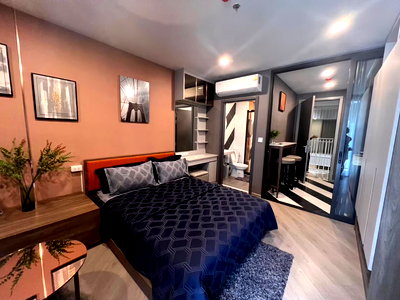 คอนโดให้เช่า : ให้เช่าห้องสวย ติดบีทีเอสเดอะ เบส สะพานใหม่ เครื่องใช้ไฟฟ้าครบ ห้องตรงปก