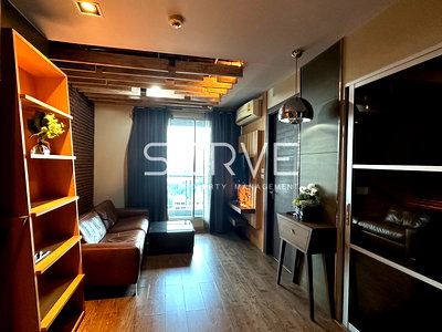 คอนโดให้เช่า : 🔥🔥18K/Mo🔥🔥 1นอน ห้องกว้างมาก เฟอร์จัดเต็ม แต่งสวยสุดๆ พร้อมอยู่ใน ทำเลย่านรัชดา ติด MRT รัชดาภิเษก  @  Rhythm Ratchada