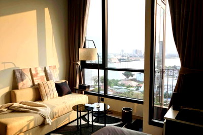 Condos for rent : 📌 For Rent Condo CHAPTER CHAROENNAKHORN-RIVERSIDE Building 1, Floor 12,1 bed room, Room size 25.00 sqm