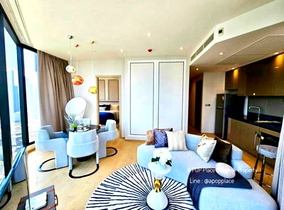 Condos for rent Asok-Dindang Road : Ashton Asoke Rama9 for Rent only 72,000 Baht 2 Bed 2 Bath High floor   Line : @apopplace