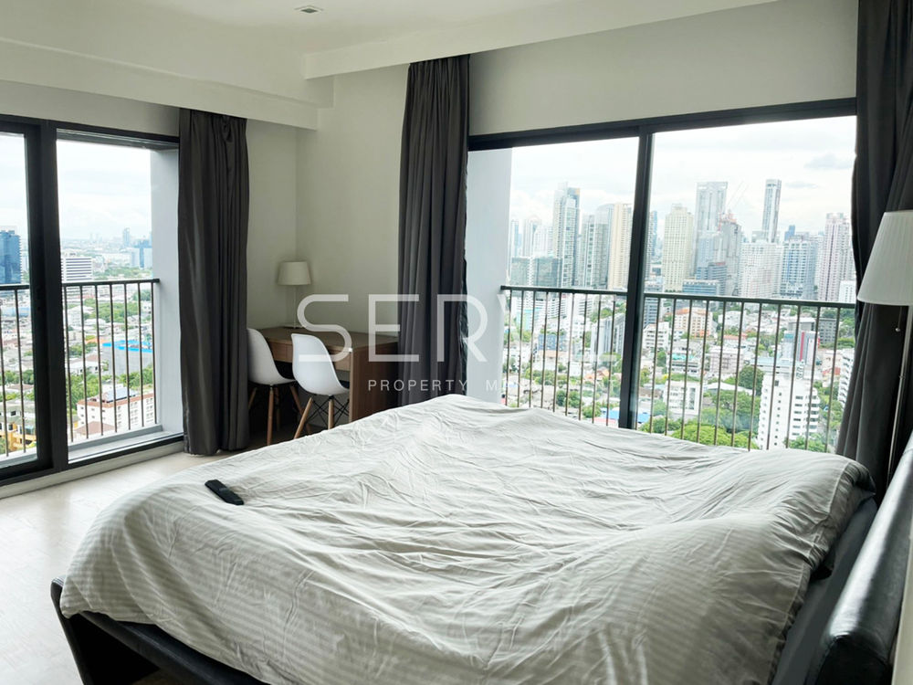 รูป Corner Unit 1 Bed with Bathtub High Fl. Nice view & Perfect Location BTS Thong Lo / Condo For Rent-Noble Remix (โนเบิล รีมิกซ์) - รูปที่ 6/10